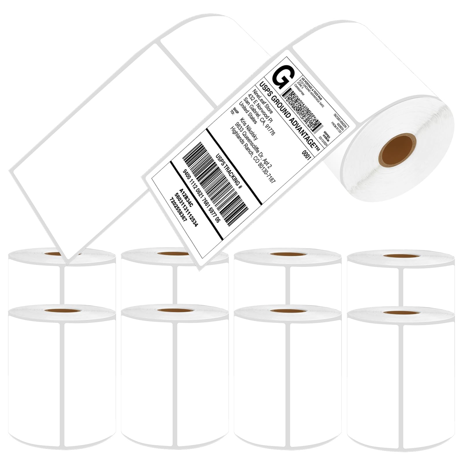 Amazon.com: NineLeaf 10 Roll (270 Labels/Roll) Compatible for